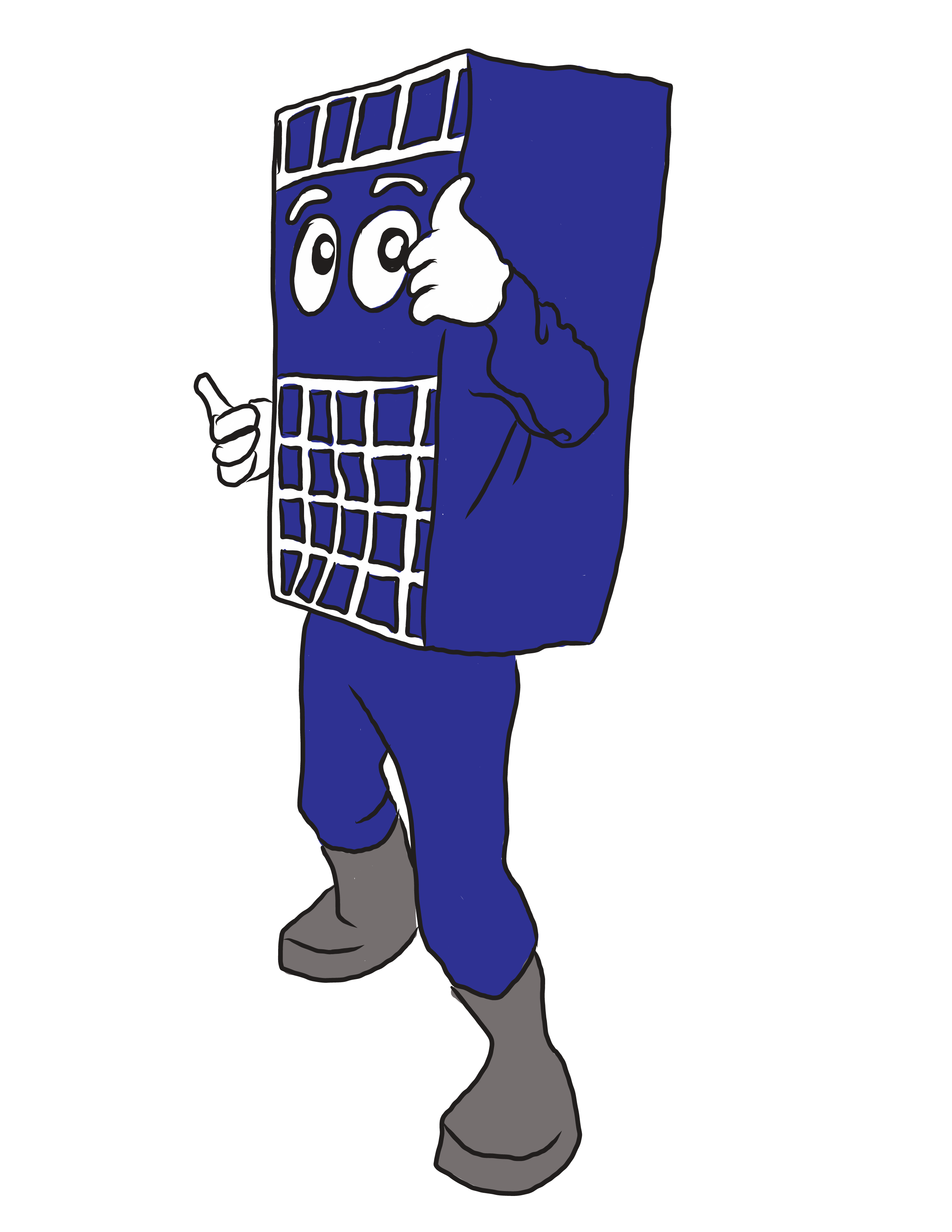 Penny Panel mascot