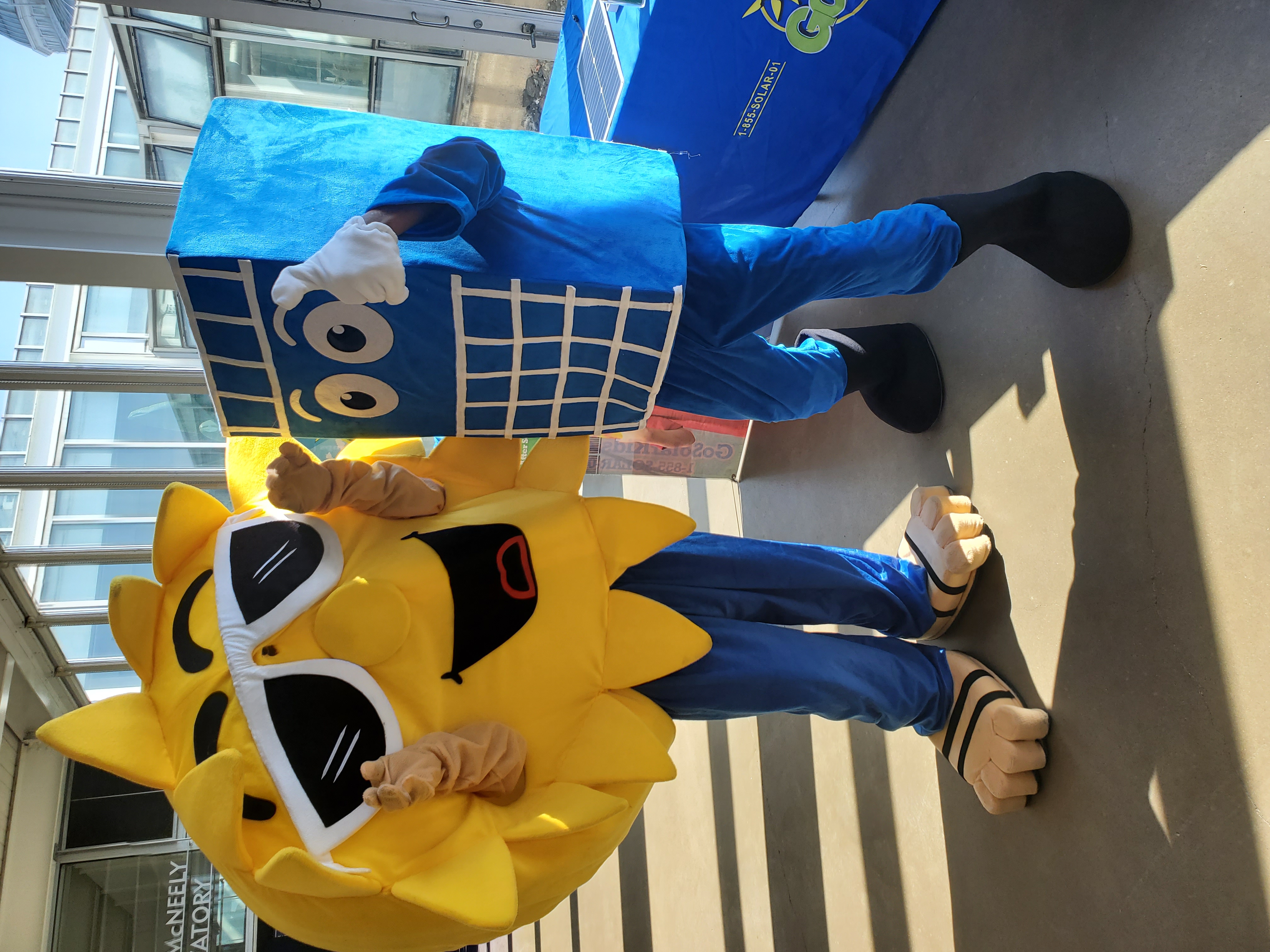 GoSolar! Kidz instructors at a school field trip